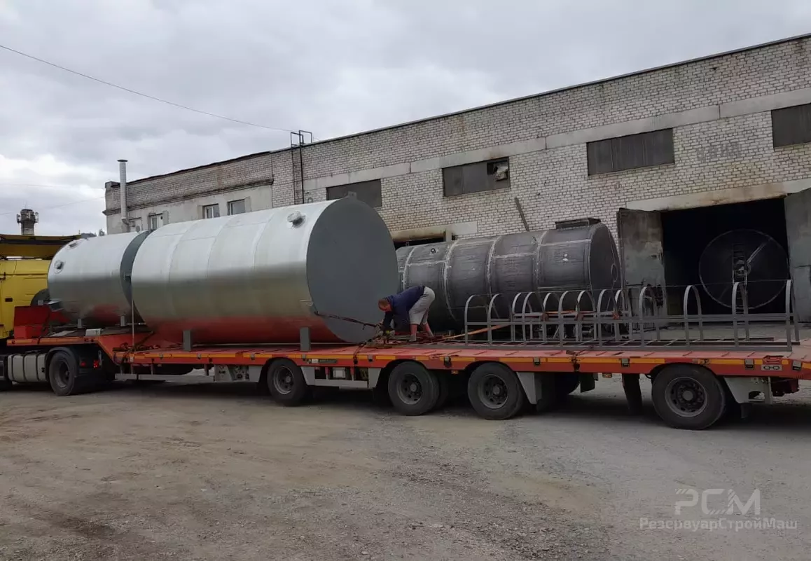 Изготовление двух баков БАГВ-20 м3 и БАГВ-5 м3